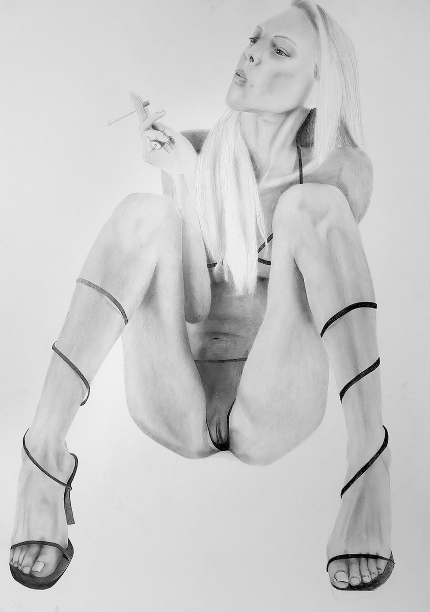 Bleistiftzeichnung – Ausstellung 68 Skizzen Bleistiftzeichnung - Ausstellung 68 Skizzen