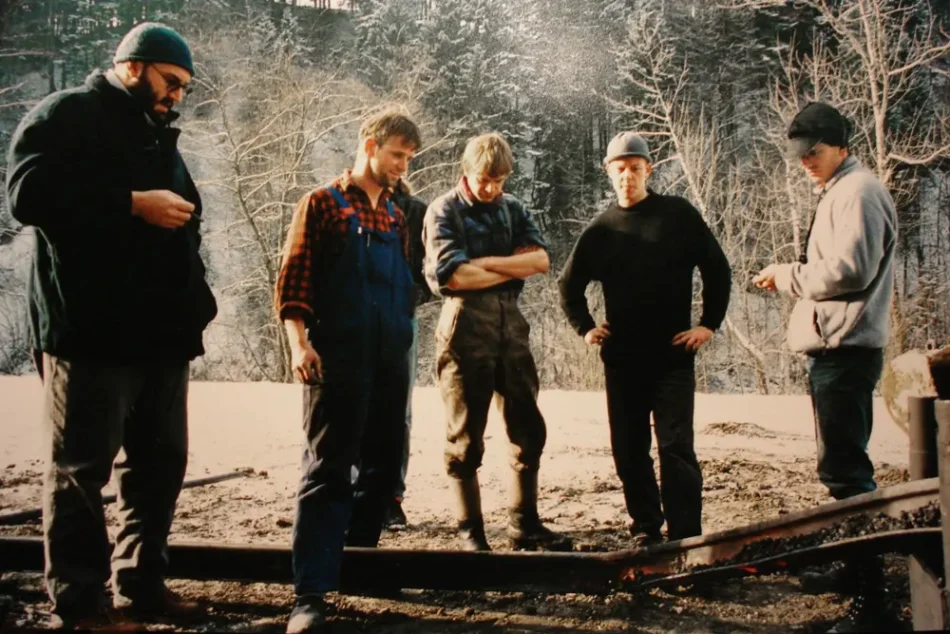 Knotenaktion am Bahnhof Langenegg - © Harald Schwarz