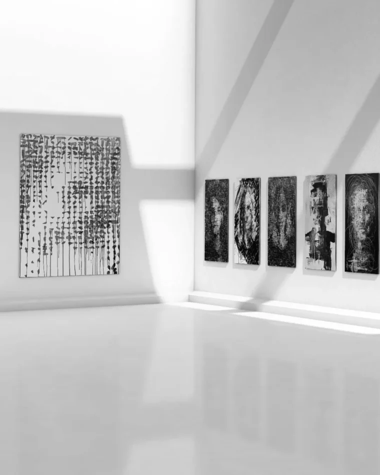 Porträtmalerei Harald Schwarz - Ausstellung