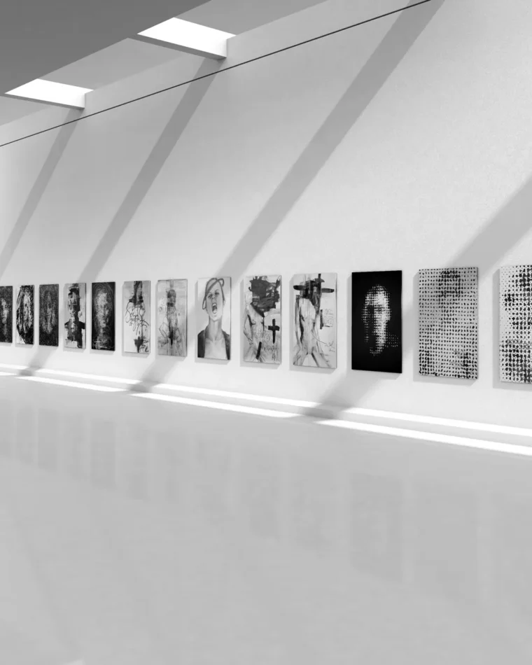 Porträtmalerei Harald Schwarz - Ausstellung 2