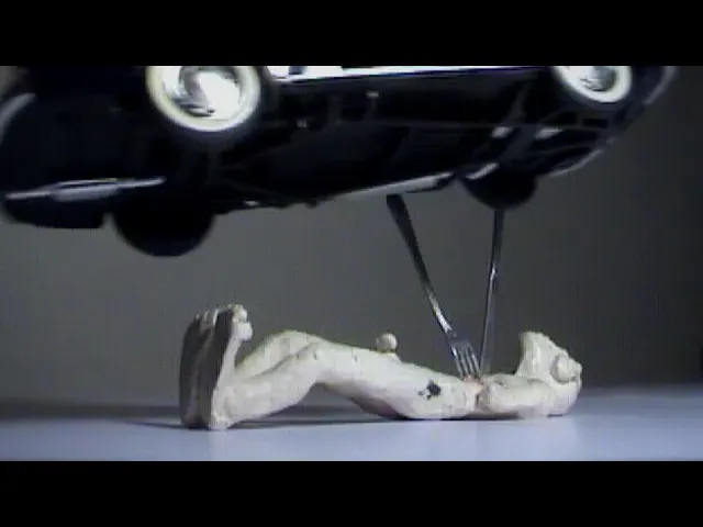 Videostill "Game-Boys" Plastilinanimation, Kurzfilm von Harald Schwarz