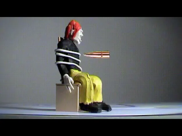 Videostill "Game-Boys" Plastilinanimation, Kurzfilm von Harald Schwarz