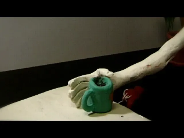 Videostill "Game-Boys" Plastilinanimation, Kurzfilm von Harald Schwarz