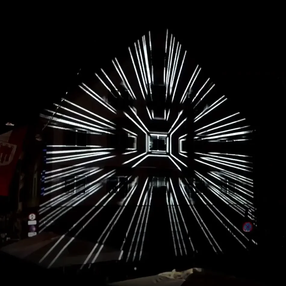 Projection Mapping, Altes Gericht Bregenz, Vorarlberg