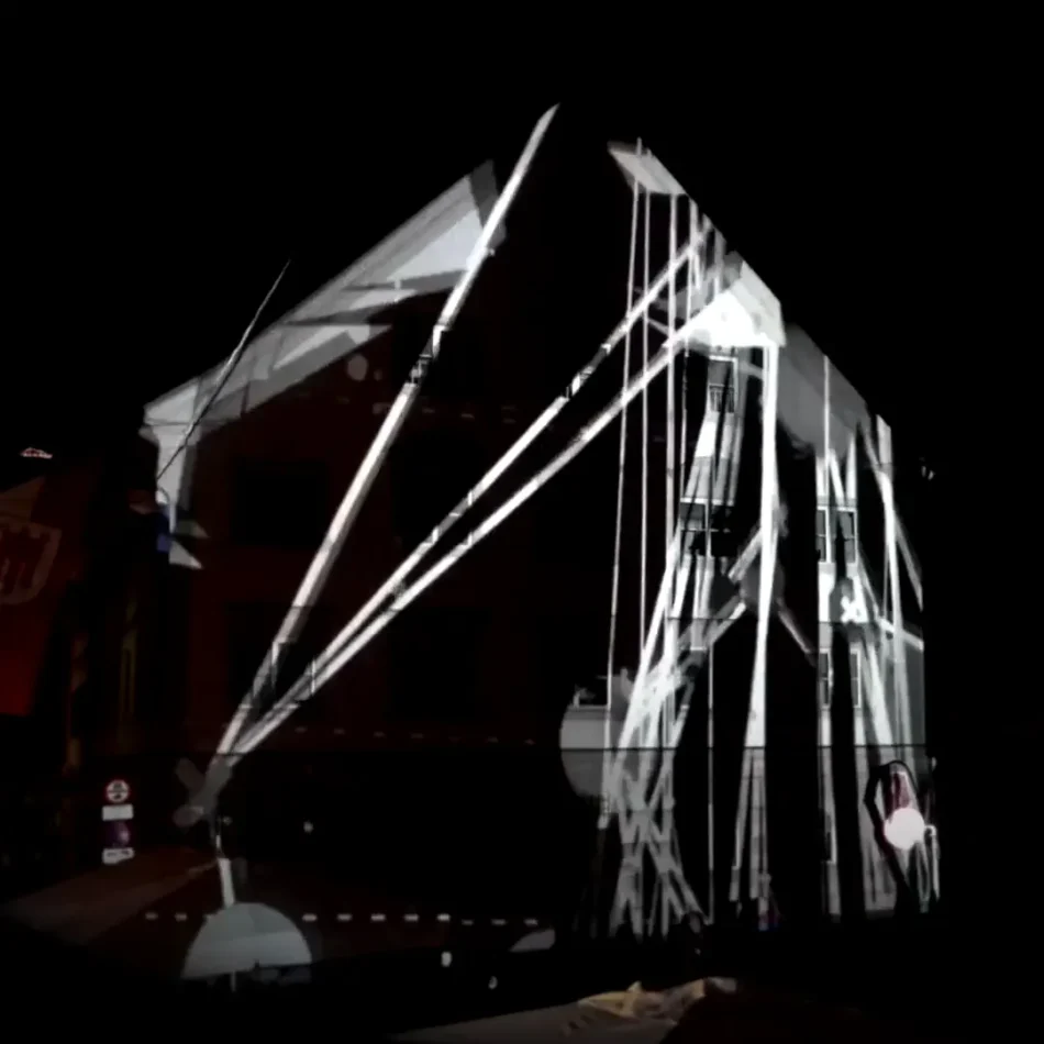 Projection Mapping, Altes Gericht Bregenz, Vorarlberg
