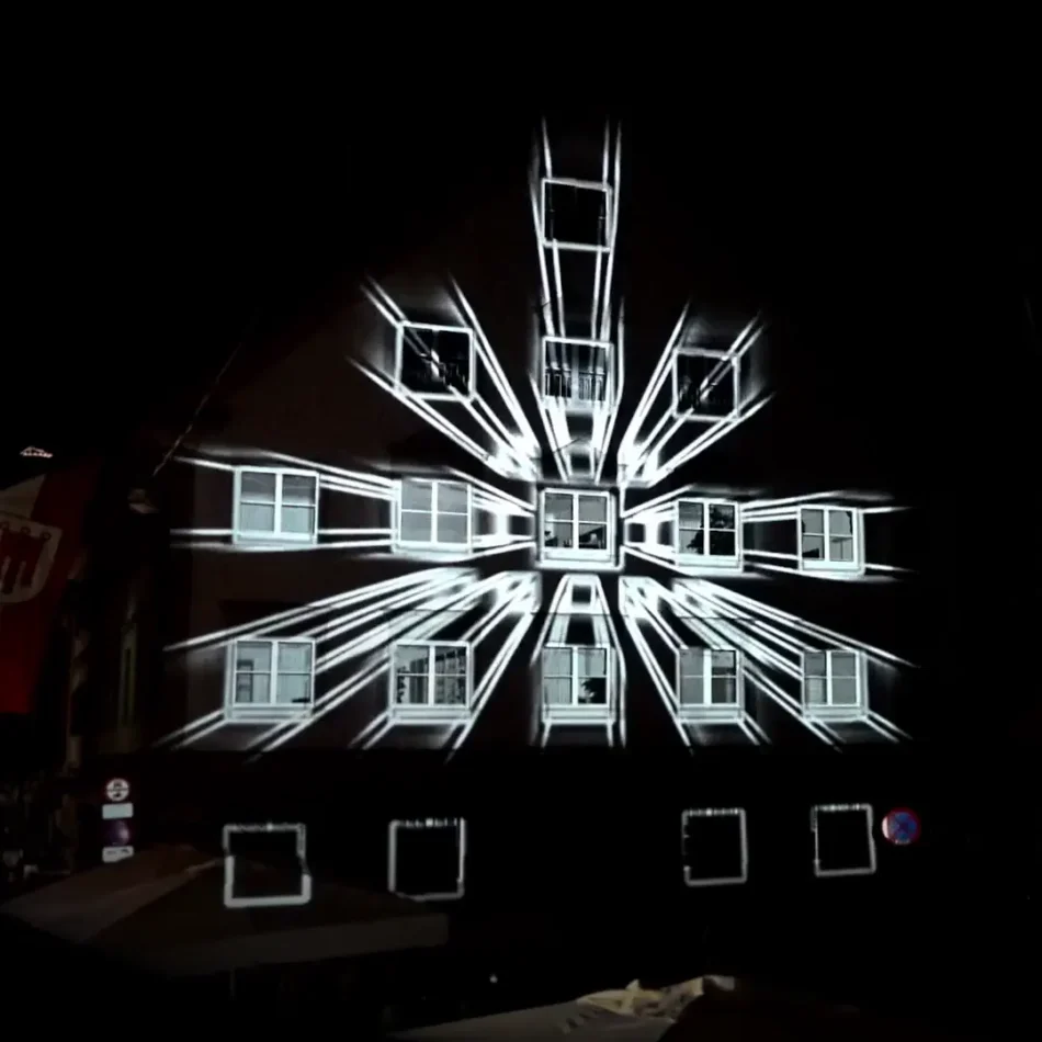 Projection Mapping, Altes Gericht Bregenz, Vorarlberg