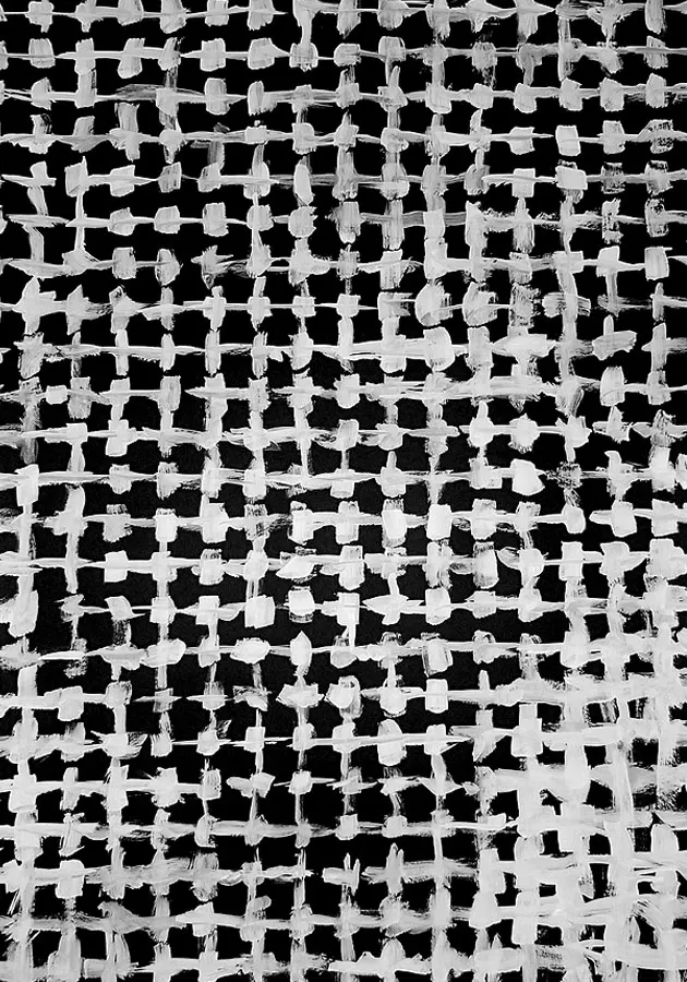 Contemporary systemic portrait paintings by Harald Schwarz