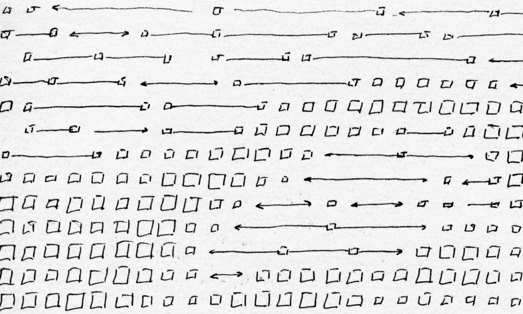 Porträt Detail - Charles Bukowski - A4