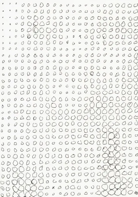 portrait troni no4 - ink on paper - a4