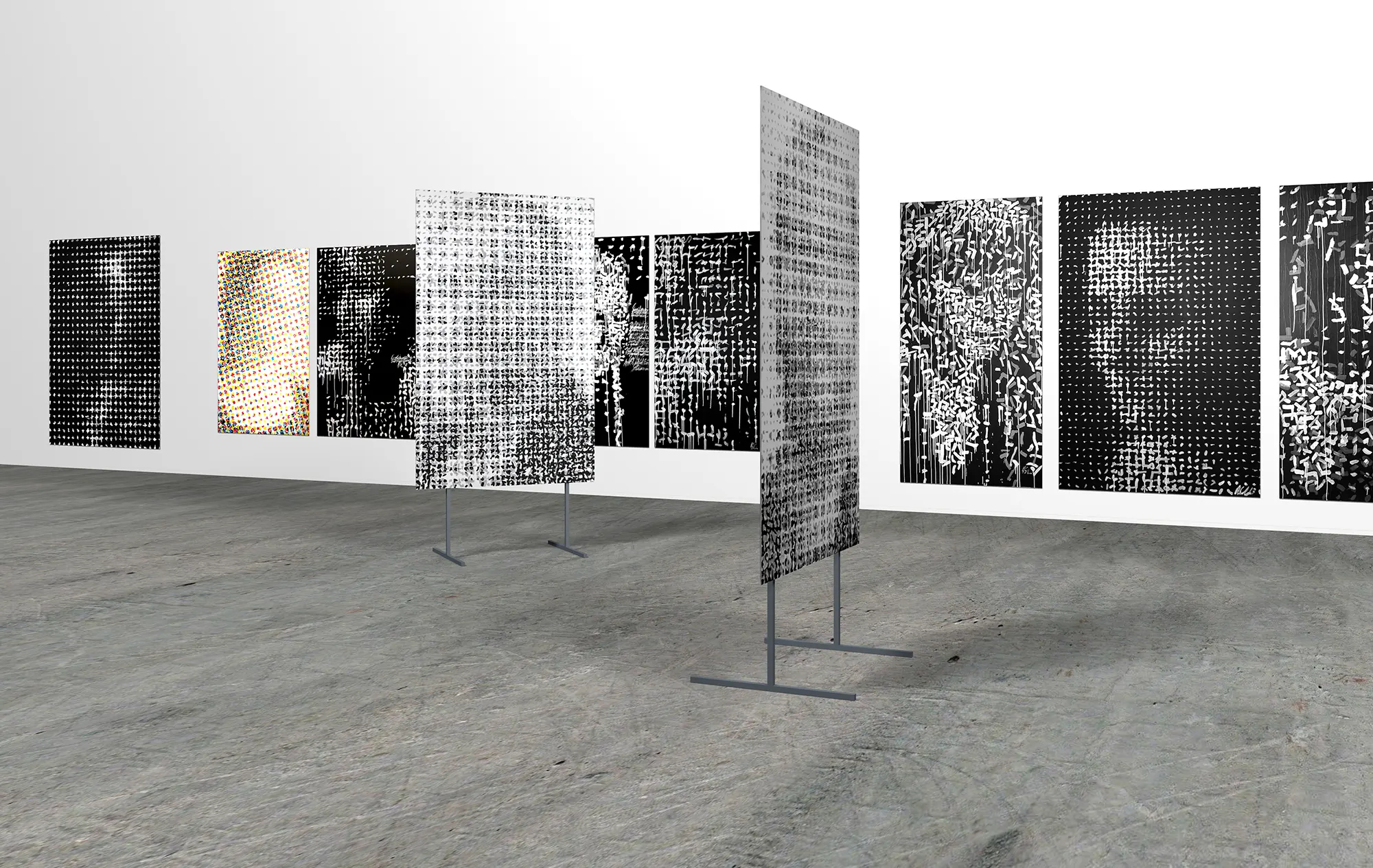 Porträtmalerei im Südburgenland. Contemporary Systemic Art by Harald Schwarz