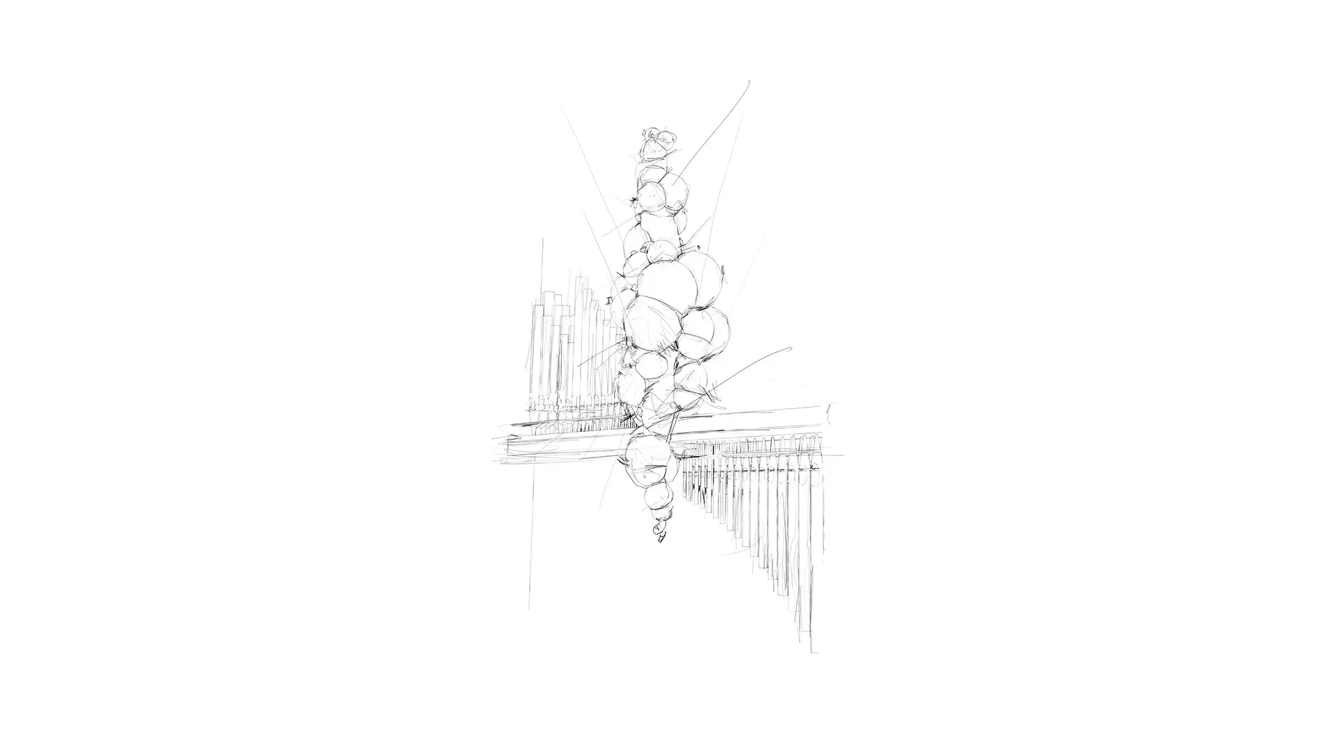 organ design by contemporary artist harald schwarz