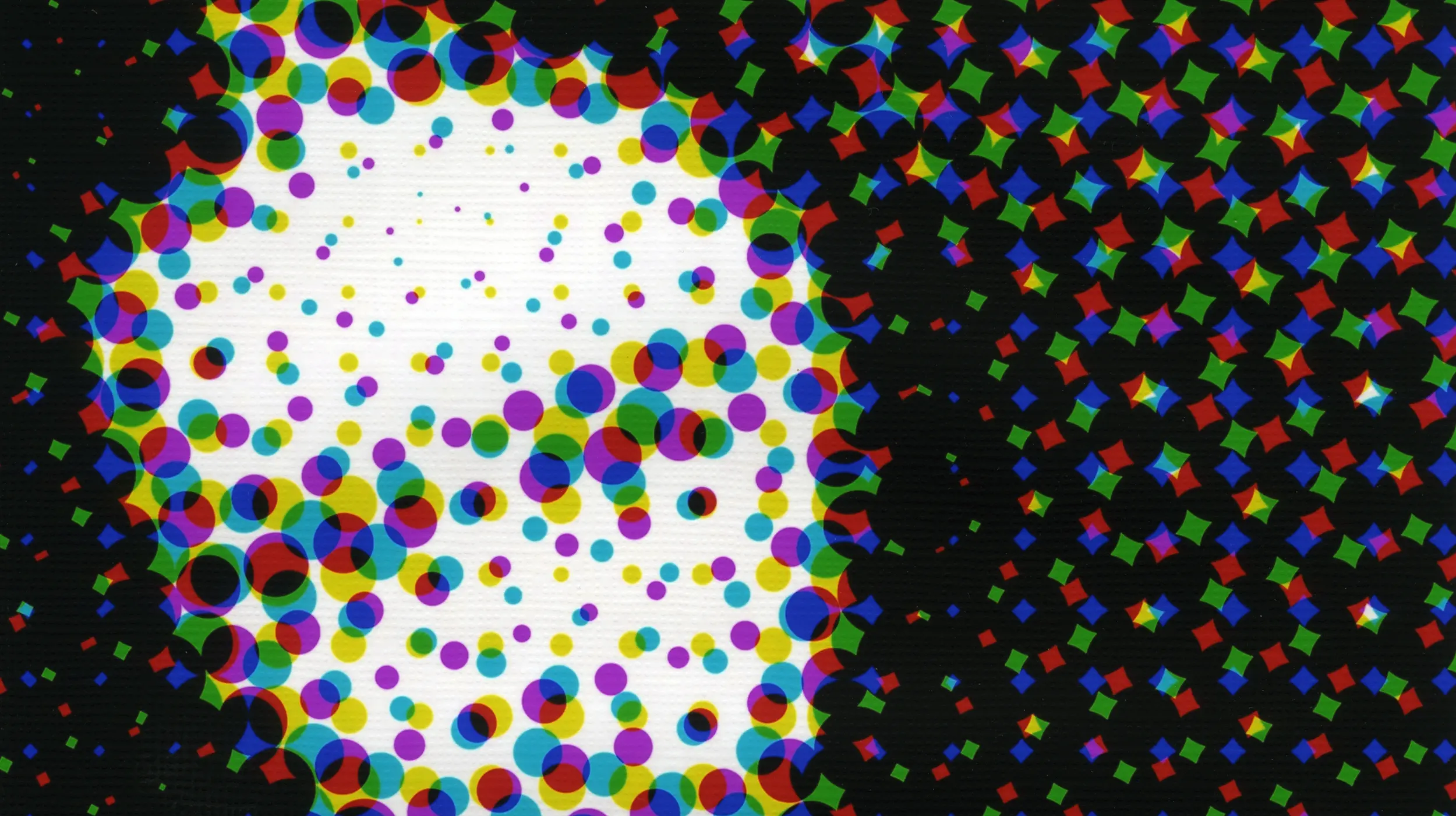 SUBTRACTIVE COLOR MIXING _ artwork by Harald Schwarz