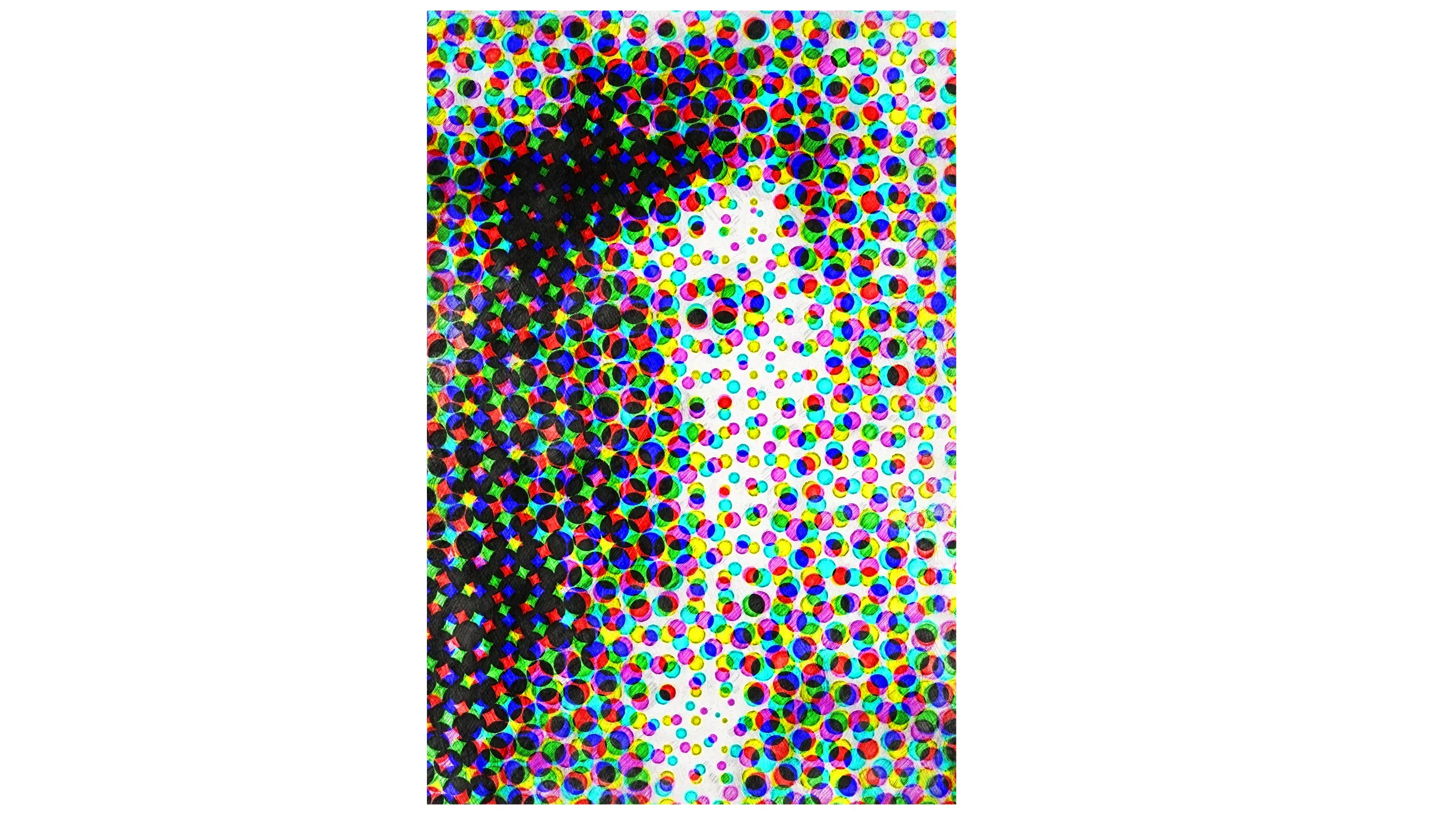 SUBTRACTIVE COLOR MIXING 03 artwork by Harald Schwarz