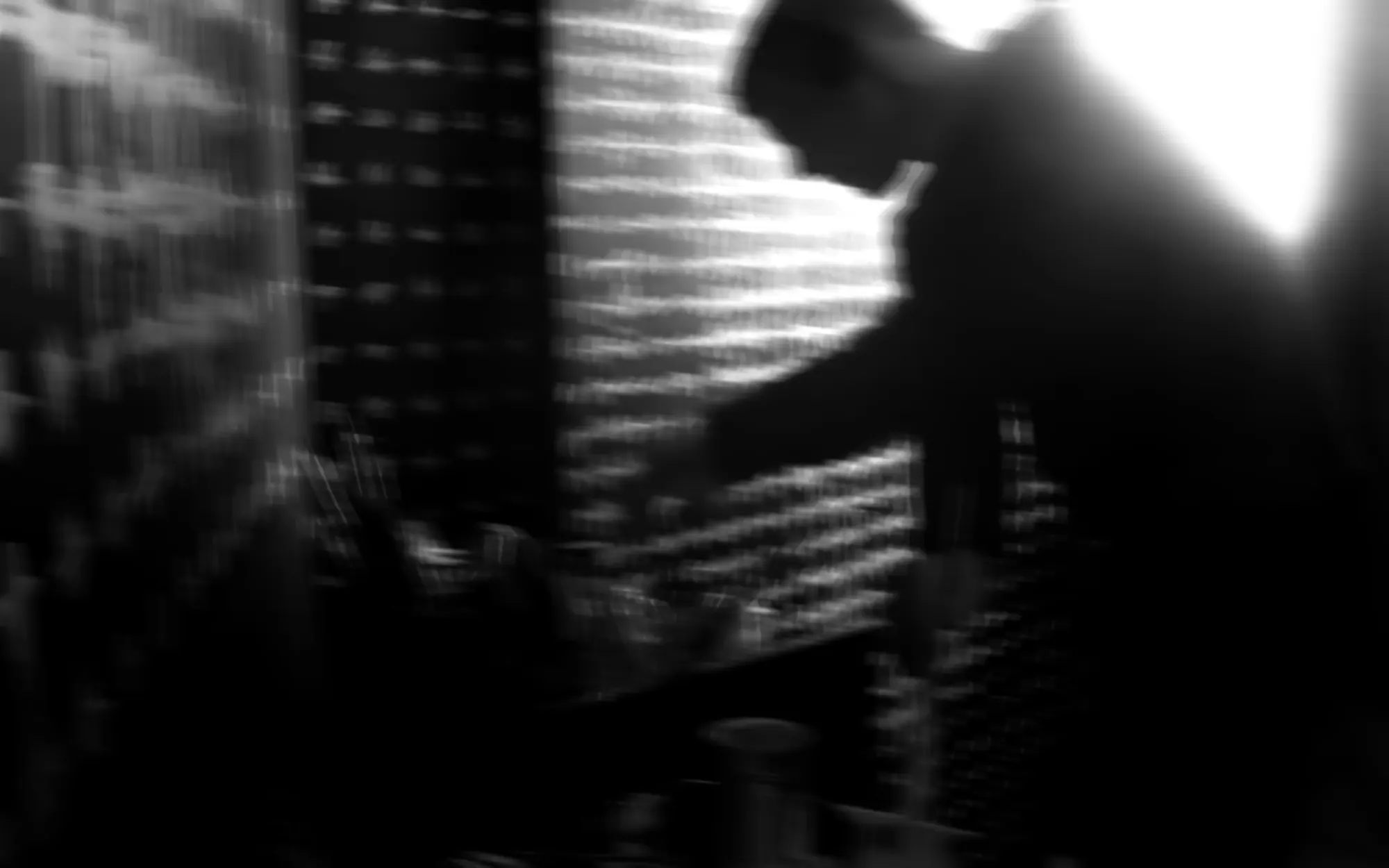 encoding Portrait. Harald Schwarz encoding in the atelier