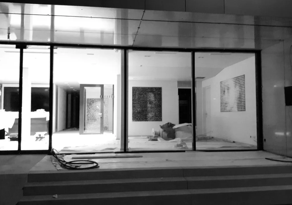 exhibition install - harald schwarz