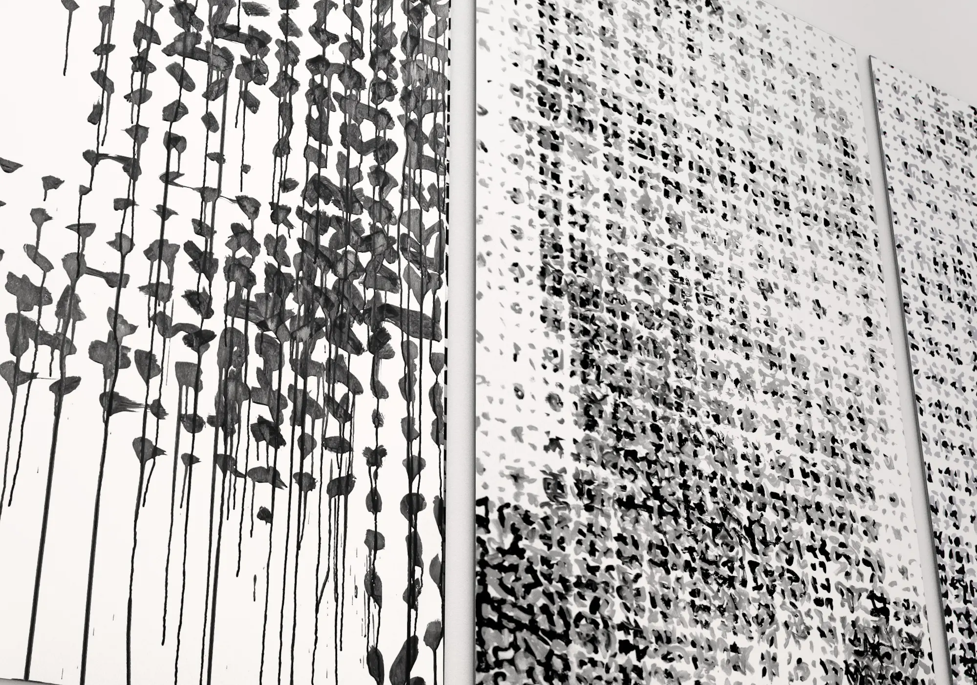 Ausstellungsansicht - Porträtmalerei Harald Schwarz