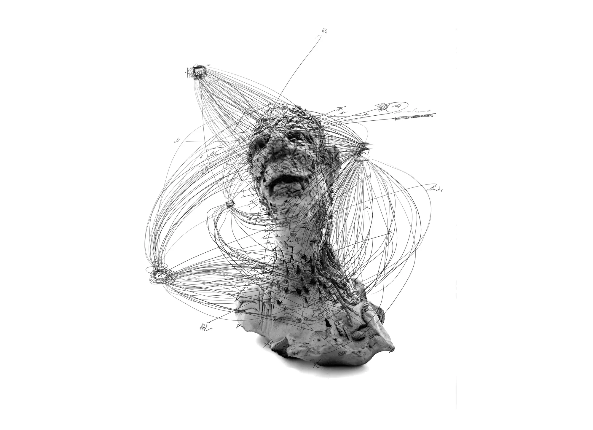 concept drawing - sketch taken to extreme by harald schwarz